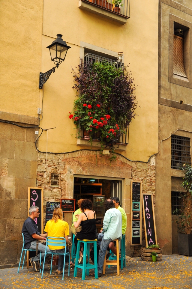 Straatbeeld in Spanje