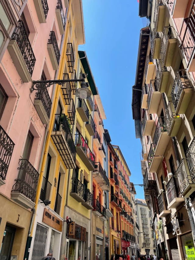 Straatbeeld in Spanje